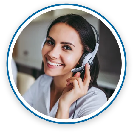 customer service specialists speaking with a customer